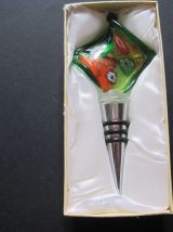 Vintage Italien Verre De Murano fdécanteur bouchon 