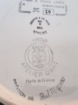 LONGWY - plat décoratif,