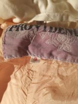 Doudoune rembourrée oversize 3/4 vintage providence . Crème