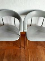 Paire de chaises P40 Vegni et Gualtierotti, 1980