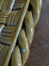 Dessous de plat céramique tressée ajourée