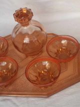 Service à Liqueur Art Déco de De Rupel, Belgique, 1938