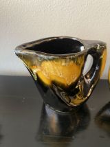 Sucrier et pot à lait Vintage de Vallauris