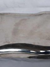 plateau argent laiton retro annees 1960