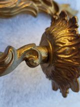 3 Appliques murales laiton ou bronze Bossini