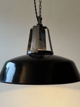 ANCIENNE SUSPENSION INDUSTRIELLE EMAILLEE MAZDA 34,5 CM 