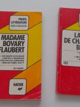 Lot de 5 livres Profil littérature 
