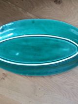 Plat poisson zoomorphe Sarreguemines