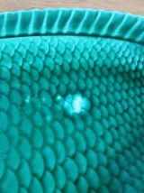 Plat poisson zoomorphe Sarreguemines