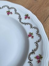 Set de 6 assiettes creuses en porcelaine