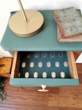 chevet motif végétal