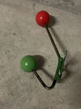 Patère 2 boules années 50