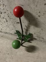 Patère 2 boules années 50