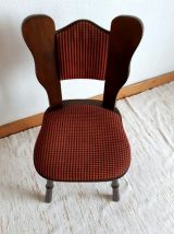 Chaises brutalistes vintage de montagne