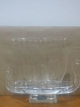 Très Beau Bateau Drakkar En Cristal JG Durand