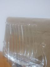 Très Beau Bateau Drakkar En Cristal JG Durand