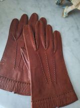 Paire de gants en cuir 