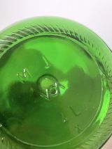 Bonbonne en verre vert