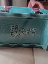 JOLIE JARDINIÈRE A DECOR DE FLEURS ART DECO