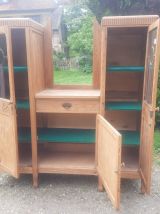 Armoire / vitrine avec miroir Art déco