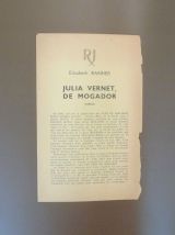 Julia Vernet de Mogador- Elisabeth Barbier-Editions Julliard