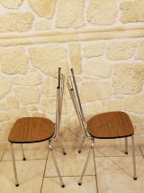 Paire de chaises vintage 1970