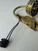 ANCIENNE APPLIQUE EN OPALINE VINTAGE