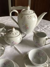 Service à café porcelaine de luxe Limoges ADP