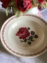 11 assiettes creuse modèle Germaine Badonviller 