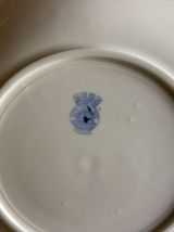 11 assiettes creuse modèle Germaine Badonviller 