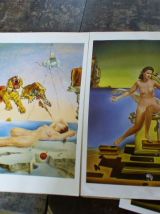 6 Poster "DALI" dans pochette cartonnée 