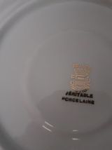 Ancienne tasse et sous tasses porcelaine