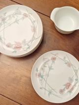 Service à thé Hutschenreuther Tavola Leonard Paris. Décor Al