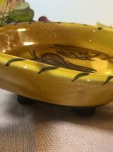 Vide poche Vallauris céramique ovale.