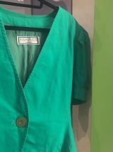 Blouse vintage yves saint laurent verte 