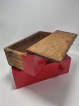Duo de boîtes en bois