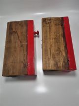 Duo de boîtes en bois