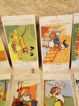 13 cartes savon Cadum Walt disney + 2 offertes