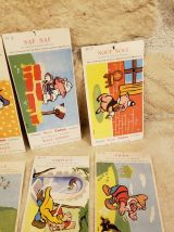 13 cartes savon Cadum Walt disney + 2 offertes