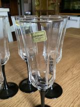 6 flûtes à champagne Luminarc 