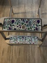 Tabouret classique suédois AWAB. Motif Stig Lindberg