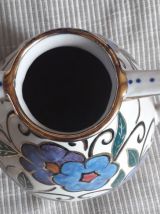 Vase vintage en céramique signé Alpho 