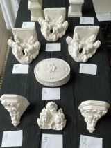Angelots et pièces de décoration diverses (1)