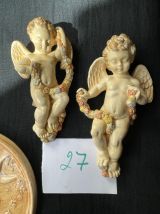 Angelots et pièces de décoration diverses (3)