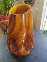 grand vase céramique imitation bois 