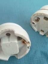 2 interrupteurs électriques  , vintage