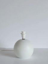 Lampes de chevet vintage pied bois et abat-jour imprimé