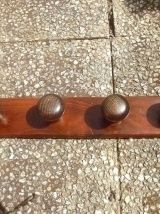 porte manteau , 4 patères , vintage 