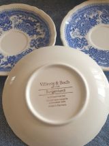 Ensemble porcelaine Burgenland bleu