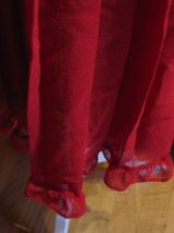 robe rouge "Gérerard Pasquier" T 38